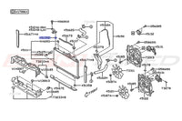 2024 WRX Radiator Insulator Diagram (45135D)