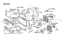 2024 WRX Radiator Fan Blade Nut Diagram (45187A)