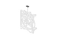 Subaru OEM Radiator Fan Caution Label for 2022+ WRX (45178AJ010)