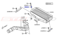 Subaru OEM Intercooler Grommet Diagram for 2024 WRX (45646)