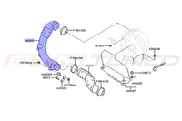 Subaru OEM Intake Air Box Hose Diagram for 2024 WRX (46010)