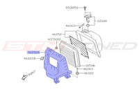 Subaru OEM Air Box Lower Half Diagram for 2024 WRX (46052A)