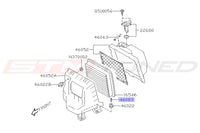 Subaru OEM Air Box Mount Grommet Spacer Diagram for 2024 WRX (46083)