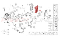 Audi OEM Engine Oil Cooler for V10 10-15 R8 Huracan (4S0117015B)
