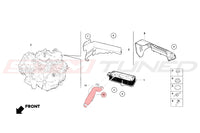 Audi OEM Trans Oil Cooler Hose for 17+R8/Huracan (4S0122448C)