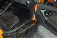 Lamborghini OEM Carbon Scuff Plates on Huracan Performante