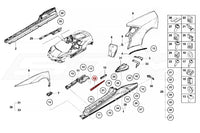 Lamborghini OEM Carbon Scuff Plates for Huracan Performante/Evo