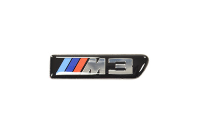 BMW OEM M3 Fender Emblem for E90 E92 E93 (51138042228 RH is pictured)