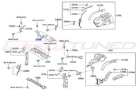 Toyota OEM Radiator Shroud for 2023+ Corolla GR (5328912110)