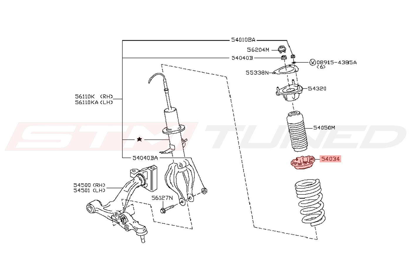 54034JK00A-oem-front-shock-