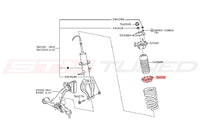 Nissan OEM Front Shock Spring Seat for R35 GTR 370Z Z (54034-JK00A)