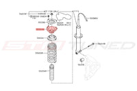 Nissan OEM Rear Suspension Strut Mount for R35 GTR (54320-JF03B)