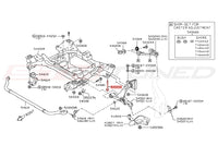 Nissan OEM Front Subframe Bolt for R35 GTR (54459-JF01A)