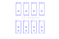 King Engine Bearings Honda B-Series Dowel Performance Rod Bearing Set - Size STDX