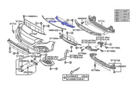 Subaru OEM Radiator Shroud Diagram for 22+ WRX (57730)