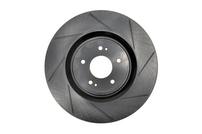 R1 Concepts Black Series Slotted Brake Rotors for Evo X