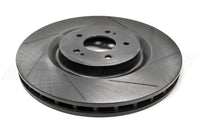 R1 Concepts Black Series Slotted Brake Rotors for Evo X
