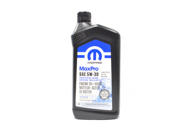 Mopar OEM MaxPro 5W30 Engine Oil (68518204AA)