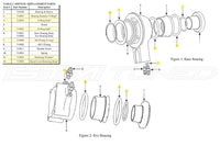 Quarter Master Seal Kit for QM Evo Hydraulic Bearings (710101)