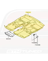 Mitsubishi OEM Floor Carpet for Evo X (7270A404XA)