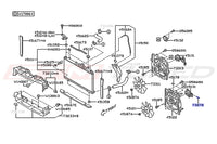 2024 WRX Radiator Fan Motor Band Diagram (73278)