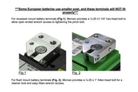 JIS/SAE Battery Terminal Blocks 