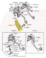 Mitsubishi OEM Foot Rest for Evo X (7655A016)