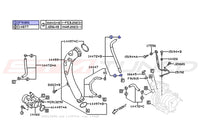 2024 WRX Turbo Coolant Line Hose Clamp Diagram (F91801/805918010)