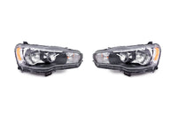 Mitsubishi OEM Headlights Halogen/LED for Evo X (8301C361 8301C362)