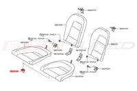 Nissan OEM Rear Seat Cushion Hook for R35 GTR (88304-50Y00)