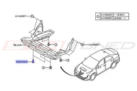 2024 WRX Engine Under Tray Diagram  (M000365/901000365)