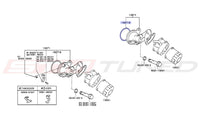 Toyota OEM Oil Filter Adapter Seal for MK4 Supra (9030168005)