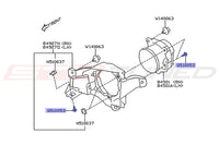 Subaru OEM Fog Light Screw Diagram for 2024 WRX (Q510053)