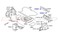 Subaru OEM Trunk Diagram for 2024 WRX (W140044)