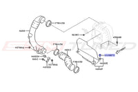 Subaru OEM Air Intake Guide Clip Diagram for 2022+ WRX (W140073)