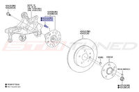 Toyota OEM Rear Wheel Stud for Corolla GR (9094202098)