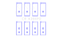 King Engine Bearings Honda B-Series Dowel Performance Rod Bearing Set - Size STDX