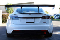 APR Carbon GTC500 71" Adjustable Wing for Tesla Model S Plaid (AS-107121)