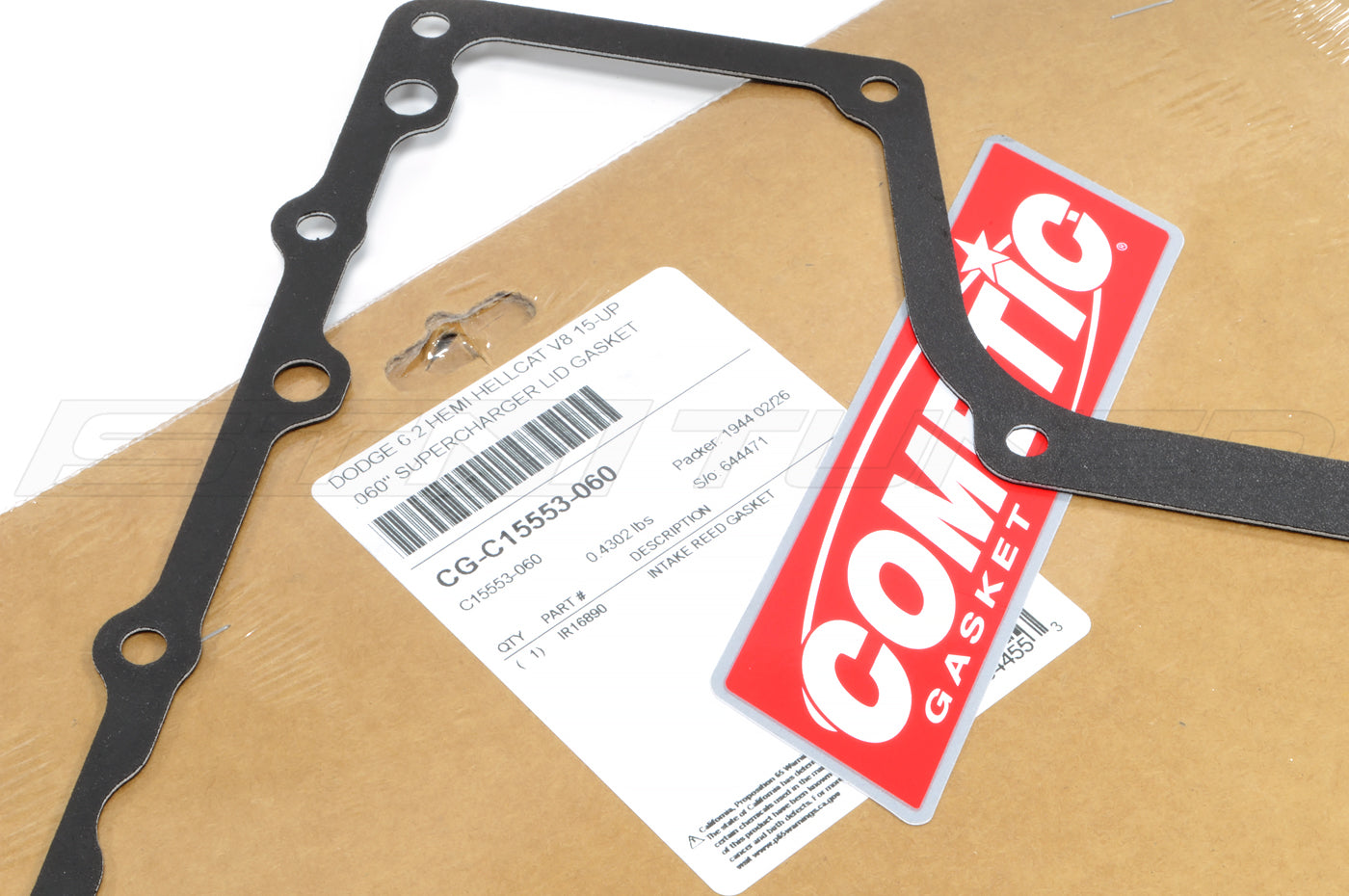 Supercharger Lid Gasket 6.2L Hellcat TRX Trackhawk (C15553-060)