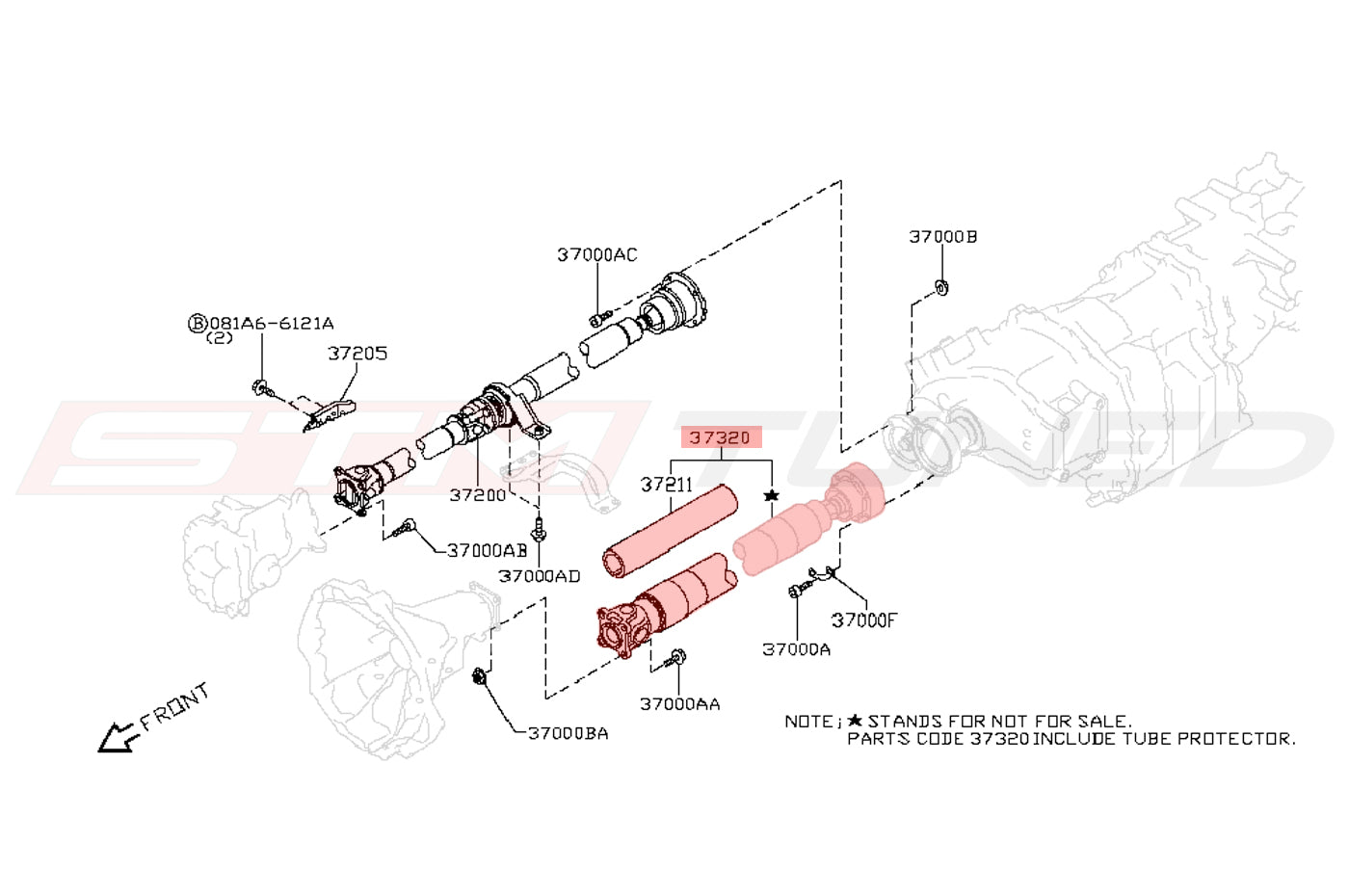 C73006AV0A-oem-rear-driveshaft