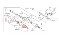 R35 GTR Front Left Axle Diagram