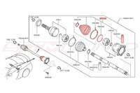 R35 GTR Right Rear Axle Diagram 39741K