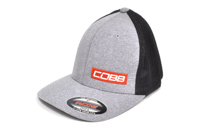 COBB Grey Mesh 2-Tone Stretch Hat
