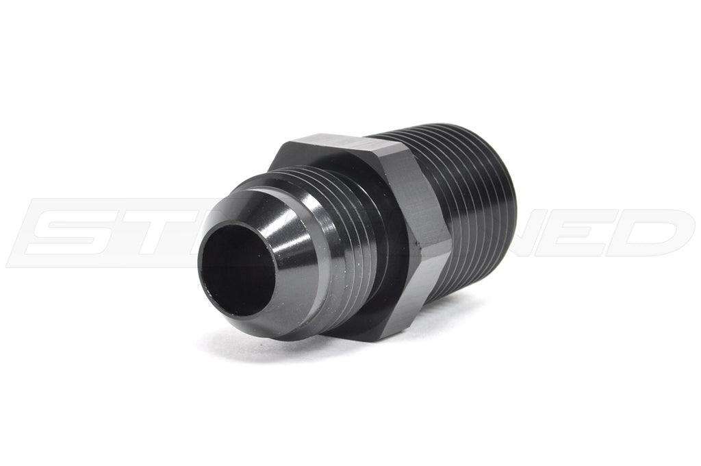 Aluminum 8AN AN8 Male Flare to 1/2 NPT Size Pipe Fitting Aluminum 8AN AN8 Male Flare to 1/2 NPT Size Pipe Fitting