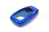 Rexpeed Blue Carbon Fiber Key FOB for 2022+ WRX/BRZ (FR58B)