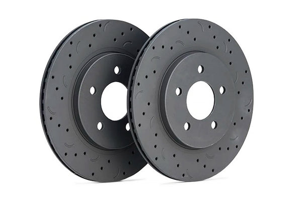 Hawk Talon Slotted Only Front Rotor Set | 2006-2015 Mazda Miata MX-5 (HTS4948)