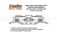 PTT 7.25 Twin-Disc Clutch Kit for Evo 7/8/9