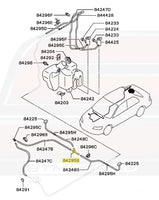 CT9A Evo 8 Washer Reservoir Diagram