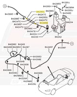 CZ4A Evo X Washer Reservoir Diagram