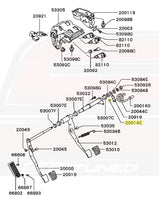 1G DSM Example Clutch/Brake Pedal Diagram